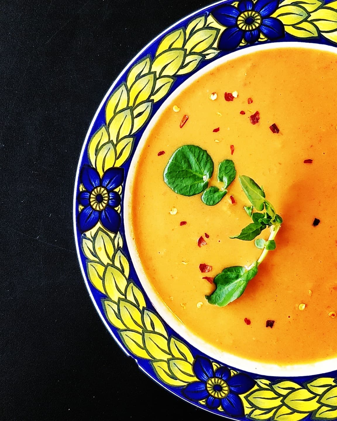 Krydret tomatsuppe